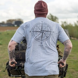 Korda Compass Tee Heather Grey